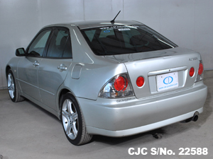 Rear View of Toyota Altezza
