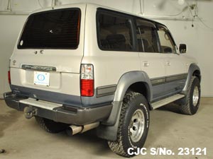 Front View of Toyota Land Cruiser