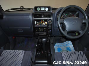 Interior View of Toyota Land Cruiser Prado