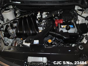 Engine View of Nissan Tiida Latio