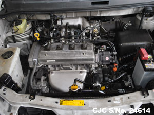 Engine View of Toyota Spacio