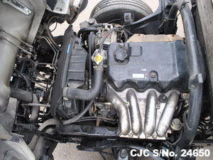Engine View of Mitsubishi Canter