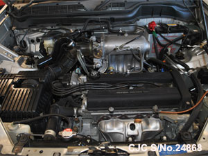 Japanese Used Honda CRV Engine View