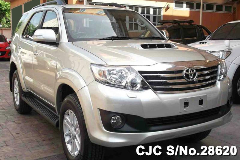 Silver Toyota Fortuner for Diplomats