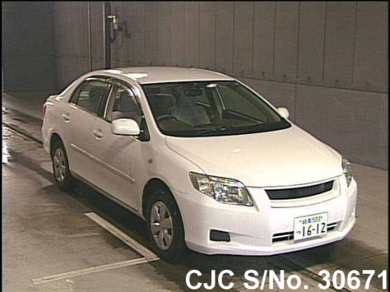 2007 Toyota / Corolla Axio Stock No. 30671