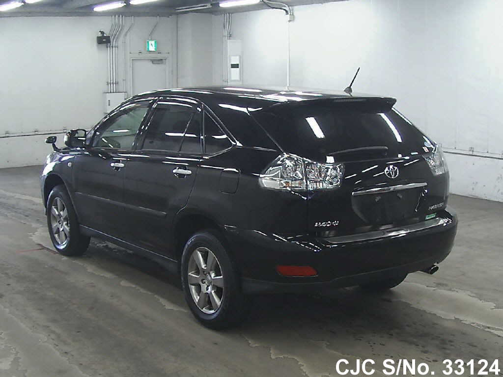 2012 Toyota Harrier Black for sale Stock No. 33124 Japanese Used Cars Exporter