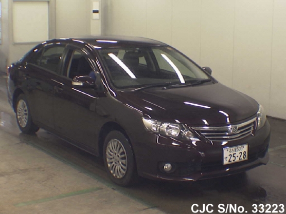 2010 Toyota / Allion Stock No. 33223