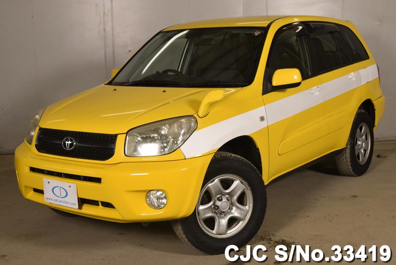 2005 Toyota Rav4 Yellow for sale | Stock No. 33419 | Japanese Used Cars ...