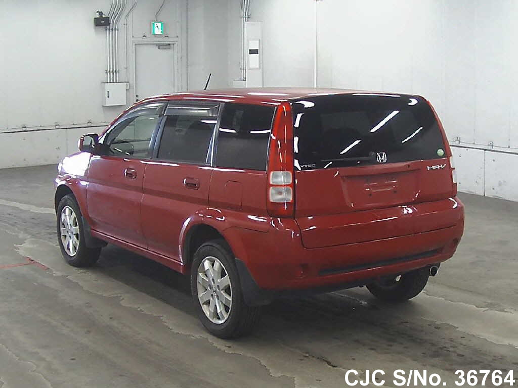 2005 Honda HRV Vezel Red for sale Stock No. 36764 Japanese Used