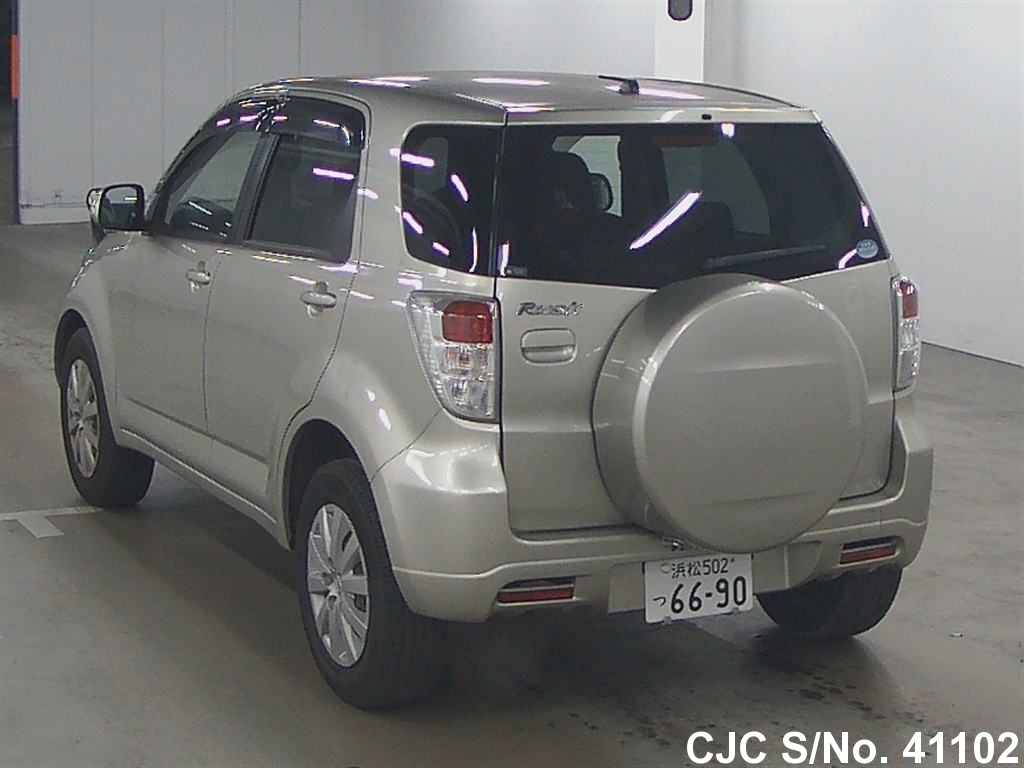 2010 Toyota Rush Beige for sale Stock No. 41102 Japanese Used Cars Exporter