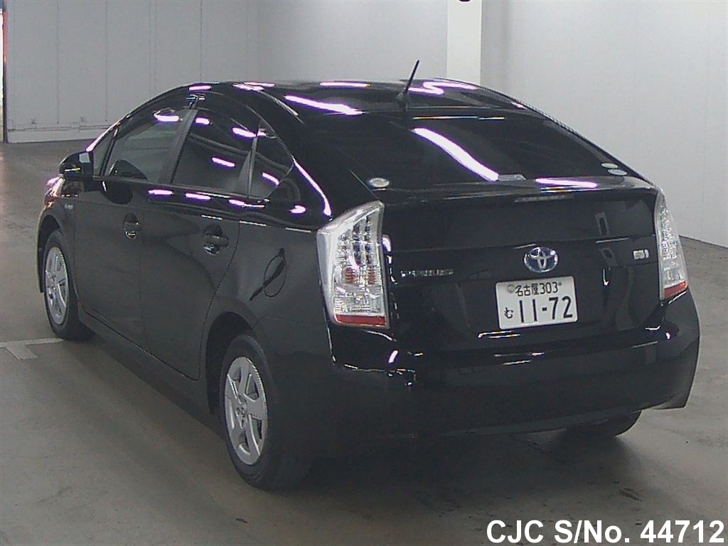 2010 Toyota Prius Hybrid Black for sale Stock No. 44712 Japanese