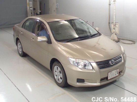 2008 Toyota / Corolla Axio Stock No. 54488