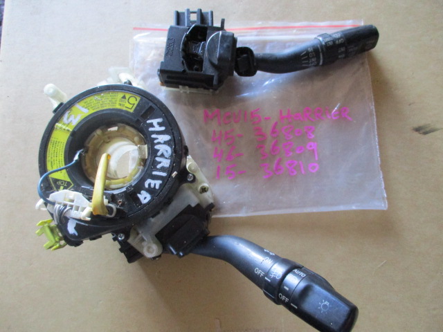 Used Toyota Harrier COMBINATION SWITCH FOR HEAD LIGHT