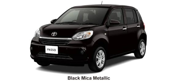 Toyota Passo 2023 in Black Mica Metallic