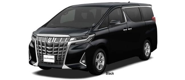 Toyota Alphard 2022 in Black