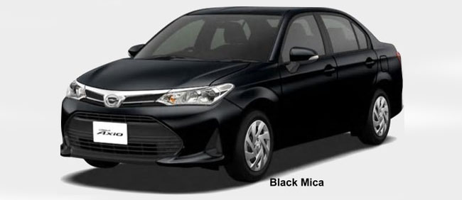Toyota Corolla Axio 2022 in Black Mica