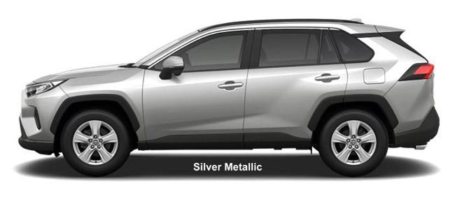 Toyota Rav4 2022 in Silver Metallic