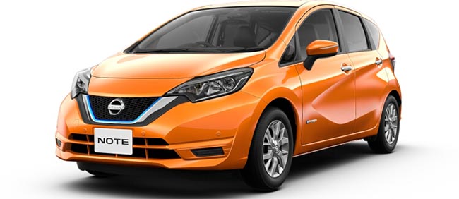 Nissan note orange