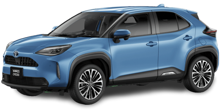 Grayish blue toyota