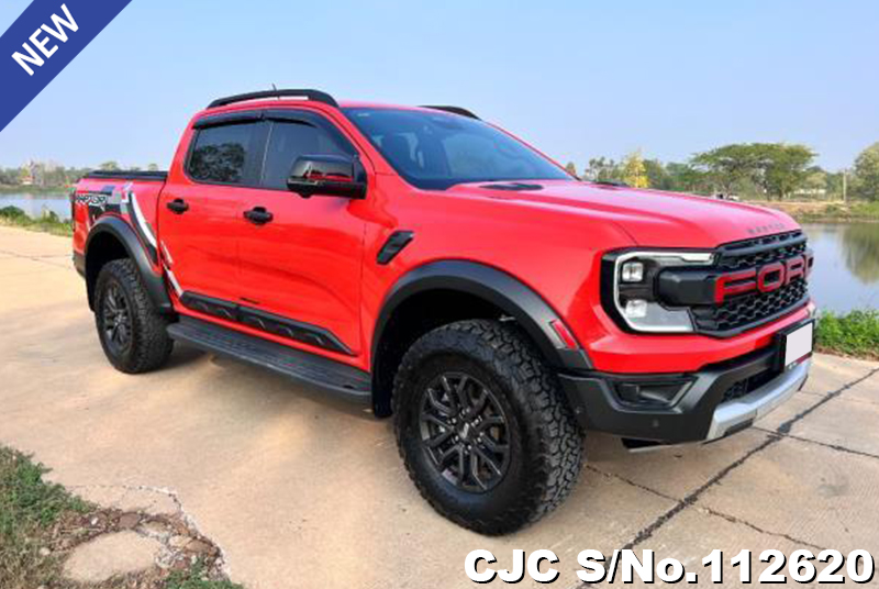 2022 Ford Ranger Red for sale Stock No. 112620 Japanese Used Cars