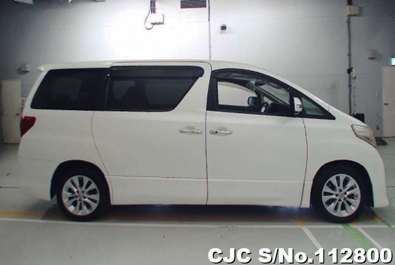 2008 Toyota Alphard White for sale | Stock No. 112800 | Japanese Used ...