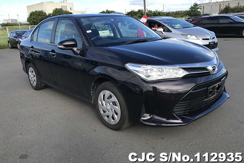 2017 Toyota Corolla Axio Purple for sale | Stock No. 112935