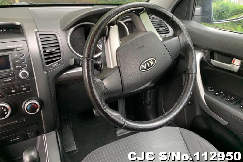 2011 Kia Sorento Black for sale Stock No. 112950 Japanese Used Cars