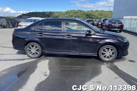 2017 Toyota Corolla Axio Purple for sale | Stock No. 113398