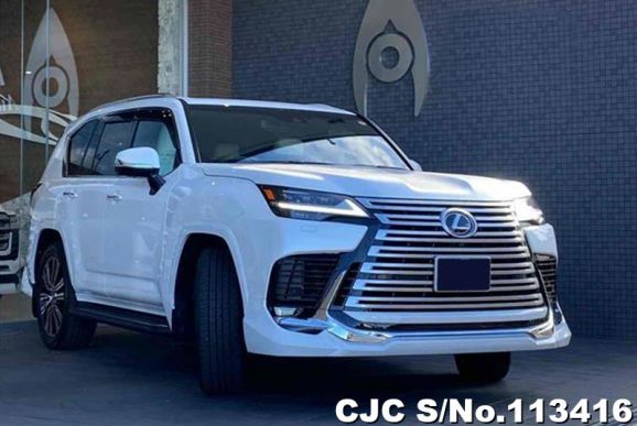 Lexus LX 600 in Pearl for Sale Image 0
