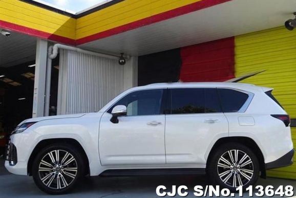 Lexus LX 600 in White for Sale Image 6