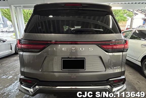 Lexus LX 600 in Sonic Titanium for Sale Image 3