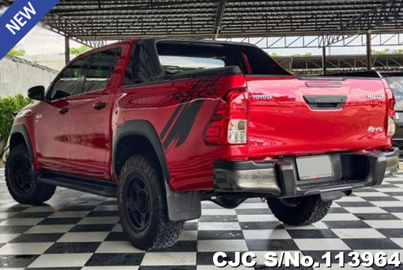 Toyota Hilux in Red for Sale Image 1