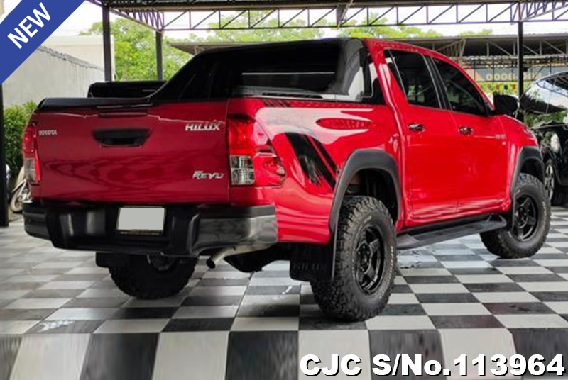 Toyota Hilux in Red for Sale Image 2