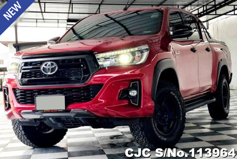 Toyota Hilux in Red for Sale Image 3