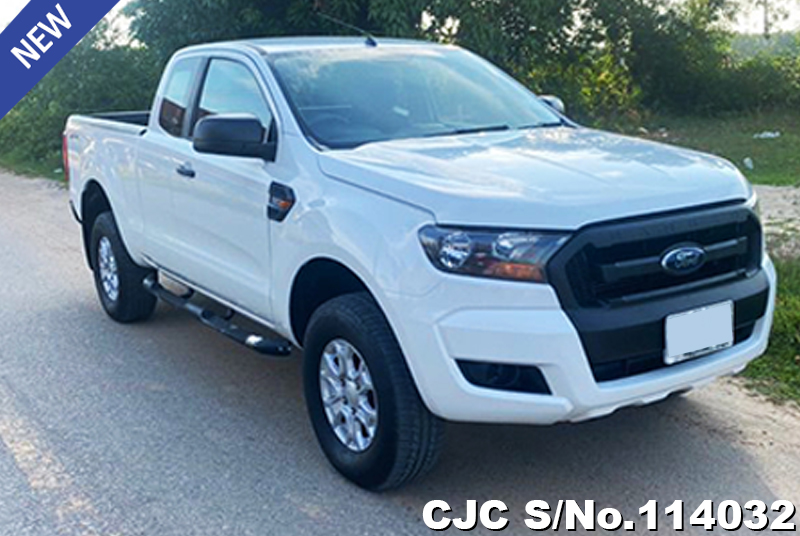 2018 Ford Ranger White for sale Stock No. 114032 Japanese Used Cars Exporter