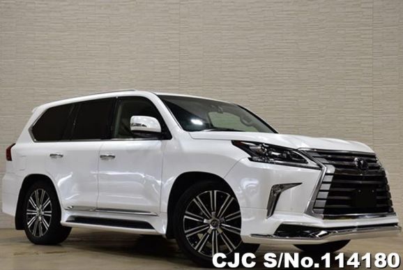 Lexus LX 570 in White for Sale Image 0