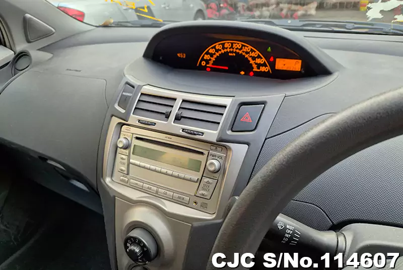 Toyota Vitz in Silver for Sale Image 12