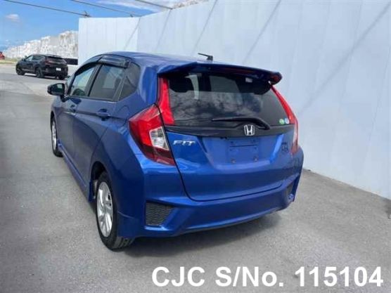 Honda Fit in Blue for Sale Image 1