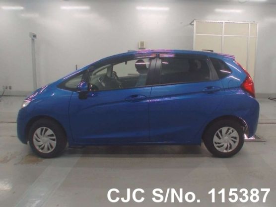 Honda Fit in Blue for Sale Image 5