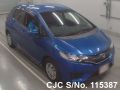 Honda Fit in Blue for Sale Image 3