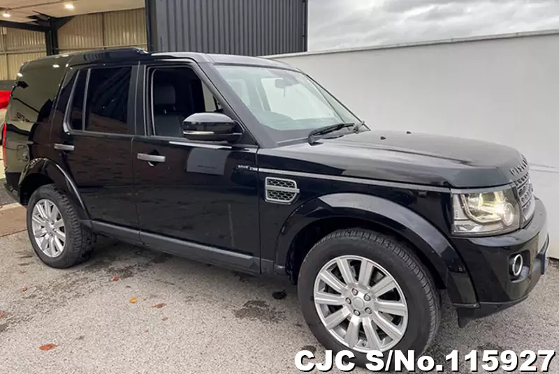 2015 Land Rover Discovery Black for sale Stock No. 115927 Japanese