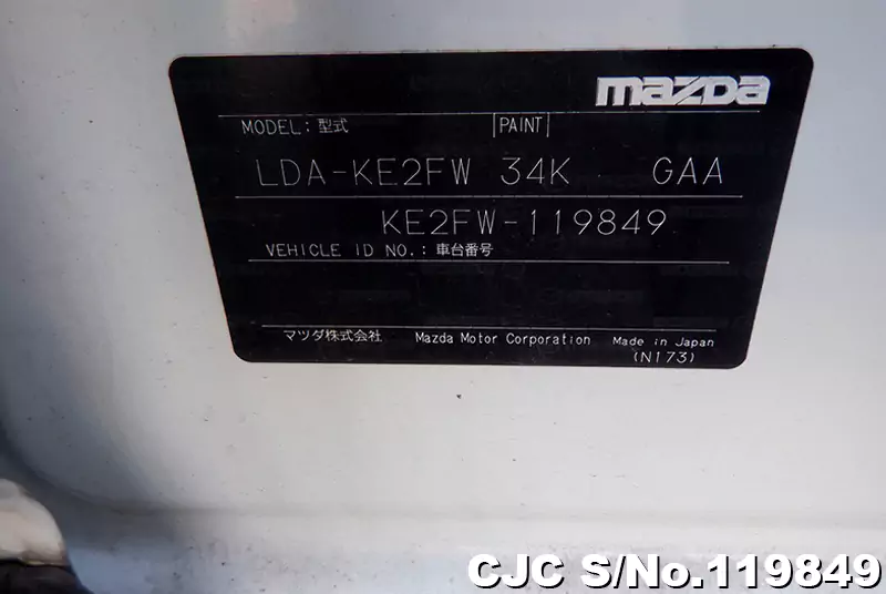 2013 Mazda CX-5 White for sale | Stock No. 116410 | Japanese Used