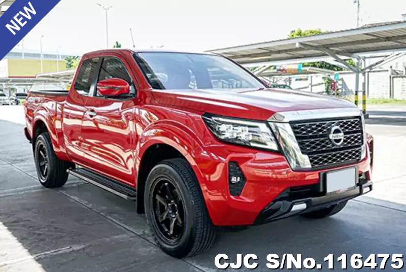Nissan Navara in Red for Sale Image 0