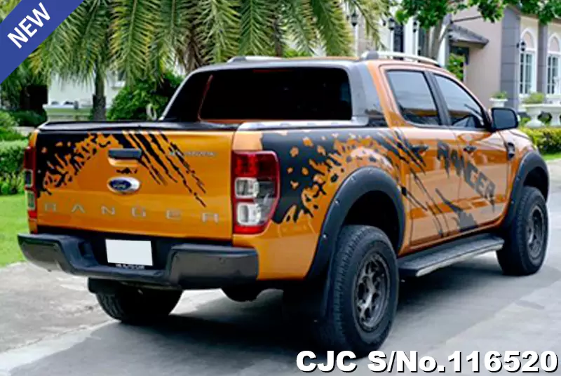 Ford Ranger in Orange for Sale Image 1