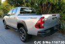 Toyota Hilux in Silver Metallic for Sale Image 2