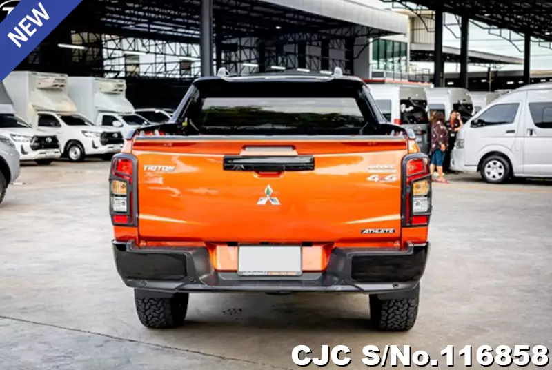 Mitsubishi Triton in Orange for Sale Image 4