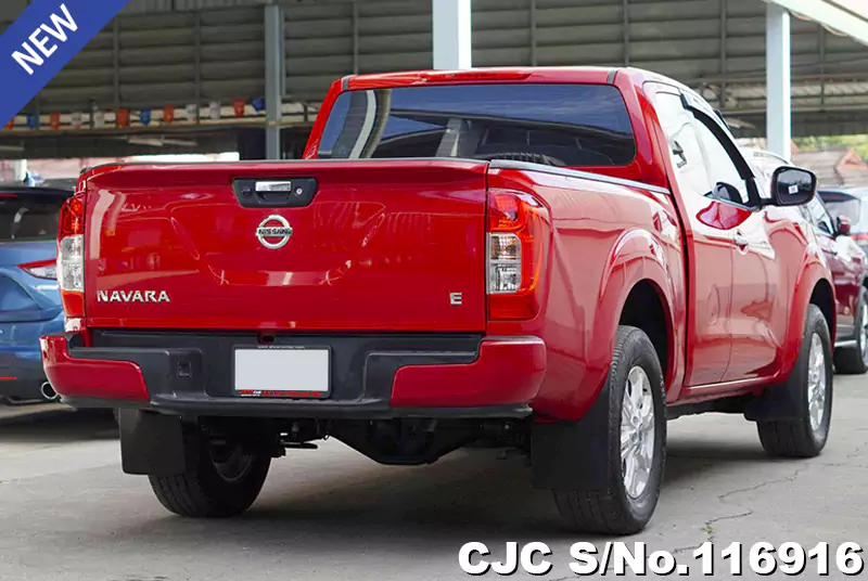 Nissan Navara in Red for Sale Image 1
