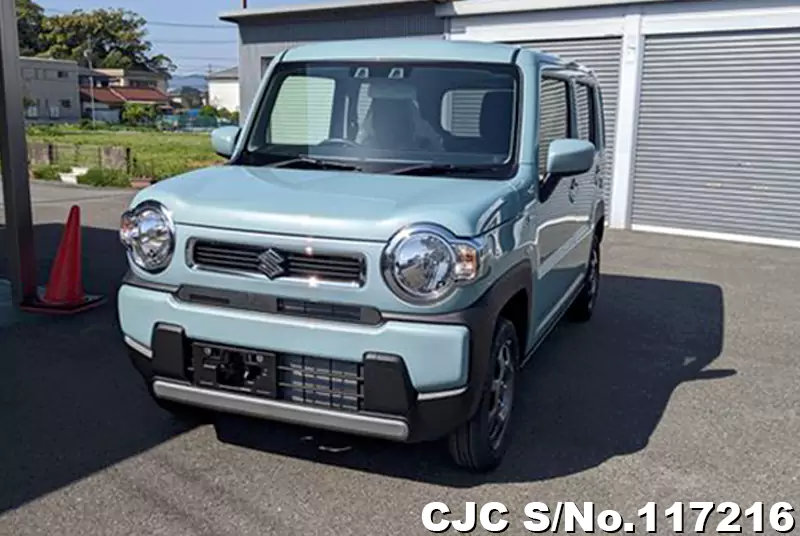 2024 Suzuki Hustler Blue for sale Stock No. 117216 Japanese Used