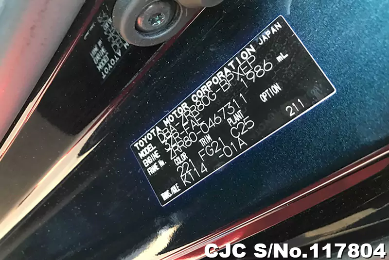 2018 Toyota Voxy Dark Blue for sale | Stock No. 117804 | Japanese