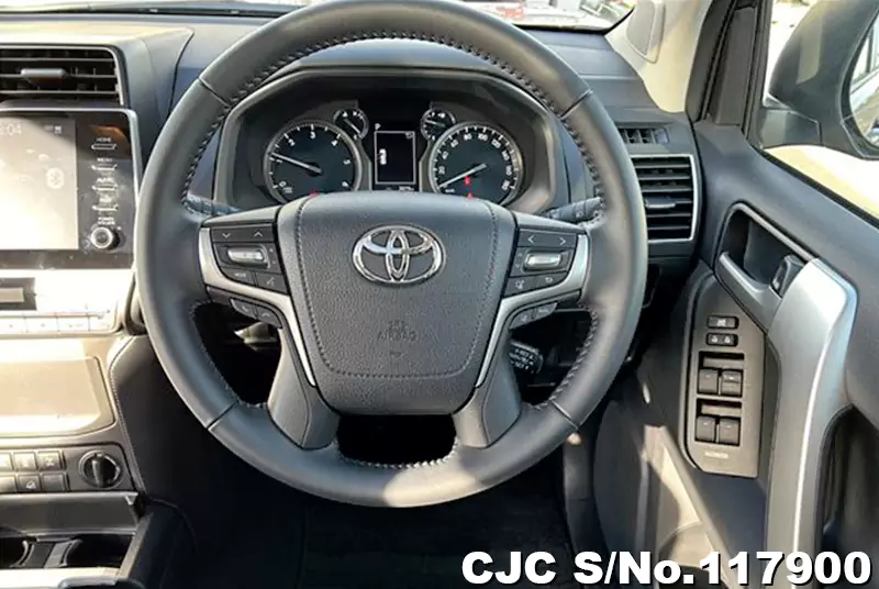 Toyota Land Cruiser Prado in Gray for Sale Image 13